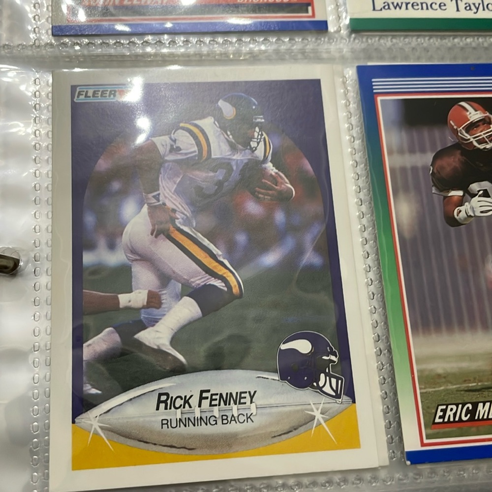 Fleer 90 Rick Fenney